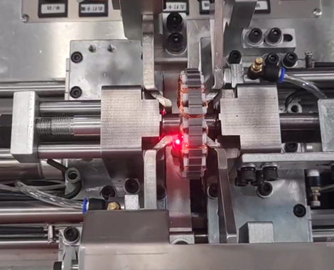 吊扇雙頭卡簧機 ● 視頻展示